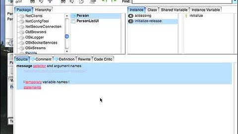 Tutorial: VisualWorks Core Libraries - Customizing Domain Objects for a User Interface