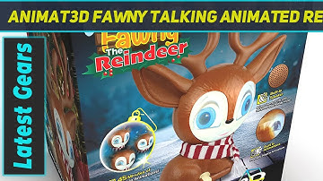 ANIMAT3D Fawny Talking Animated Reindeer with Built Short-Review