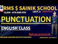 PUNCTUATION LECT. 2 ENGLISH CLASS CRACKERS COACHING INSTITUTE BAIJNATH #SAINIK #RMS