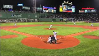 2011/09/15 Pedroia's strong throw