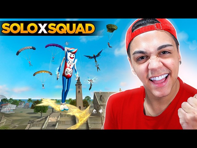 PASTONILDO NO RUSH INFINITO SOLO VS SQUAD!! FREE FIRE