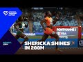 Shericka jackson eases to victory in marrakech 200m  wanda diamond league 2024