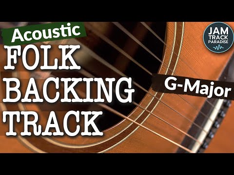 Campfire Folk & Acoustic Jam Track (G Major) - &rsquo;Story Of A Horse&rsquo;