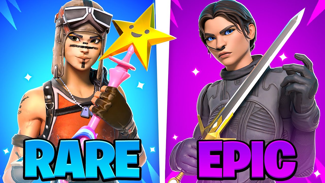 The *BEST* Fortnite Combo From Each Rarity - YouTube