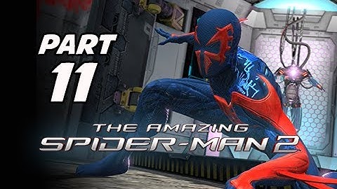 The Amazing Spider-Man 2 Walkthrough Part 11 - Spider-Man 2099 Costume (PS4 1080p Gameplay)