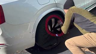K&K Automotive Snow Socks Review | #WinterDriving #AmazonFinds