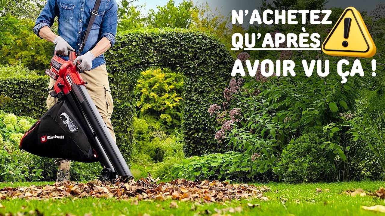Einhell Venturro 18/210 Li : Cet Aspirateur Souffleur Broyeur Répond-t-il aux Attentes ? | Avis 2026