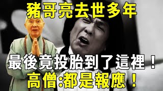 豬哥亮去世多年最後竟投胎到了這裡高僧揭開背後因果高呼這都是報應【佛說】