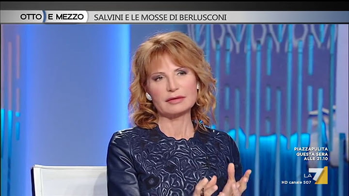 Otto e mezzo - Salvini e le mosse di Berlusconi (Puntata 13/04/2017)