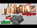 How to extract zinc plate & copper plate from battery//zinc और copper प्लेट battery से निकालो