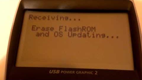 Updating CASIO.fx-9860GII to version 2.04