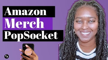 Designing Amazon Merch Popsocket with Made With Over | Print On Demand