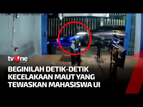 Detik-detik Kecelakaan Maut Alm. Hasya Terekam CCTV | Kabar Utama tvOne