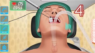 Cancer Tongue Surgery - Throat Surgery Doctor ASMR Full Gameplay (Part-4) screenshot 2