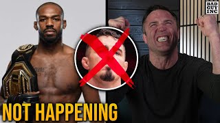 Jon Jones will NEVER fight Tom Aspinall…