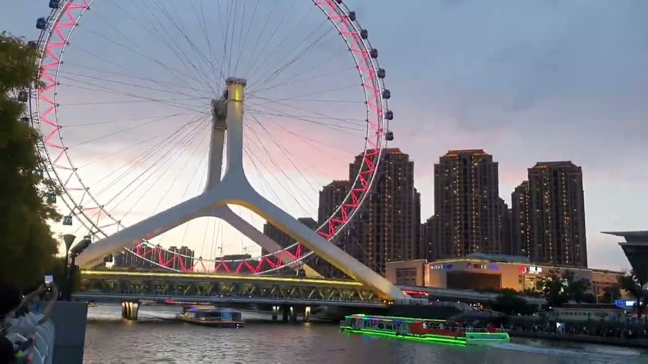 Haihe River, Tianjin, China - River Cruise