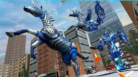 US Police Robot Horse Game - Transforming Robots (By Mizo Studio Inc) Gameplay HD