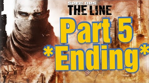 Spec Ops:The Line Walkthrough Part 5 *Ending*