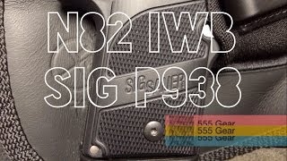 Review N82 Original Holster for Sig Sauer p938 IWC Appendix Carry USA Made