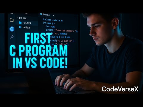 💻 How to Create Folder & Files in VS Code | First C Program Step -  💻 How to Create Folder & Files in VS Code | First C Program Step-by-Step (Beginner Friendly)