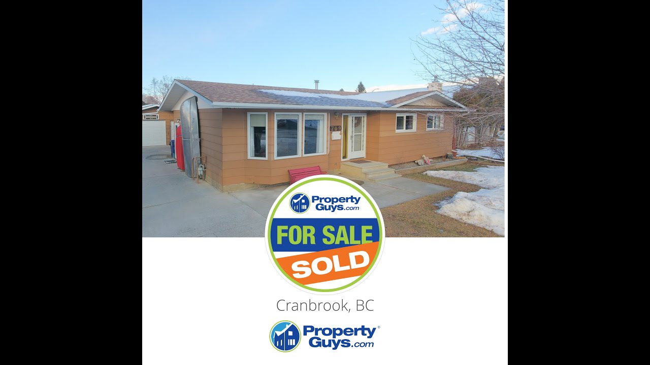 SOLD! 709 16TH AVE S, CRANBROOK BC ID 267139 YouTube