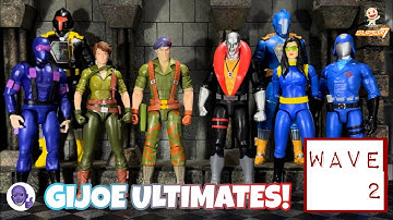 Super7 G.I.Joe  ULTIMATES Wave 2 (Destro, Baroness, Lady Jaye, Flint) Action Figure Review