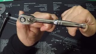 【工具】 STRAIGHT 1/4 ラチェットレンチ スリムヘッドタイプ