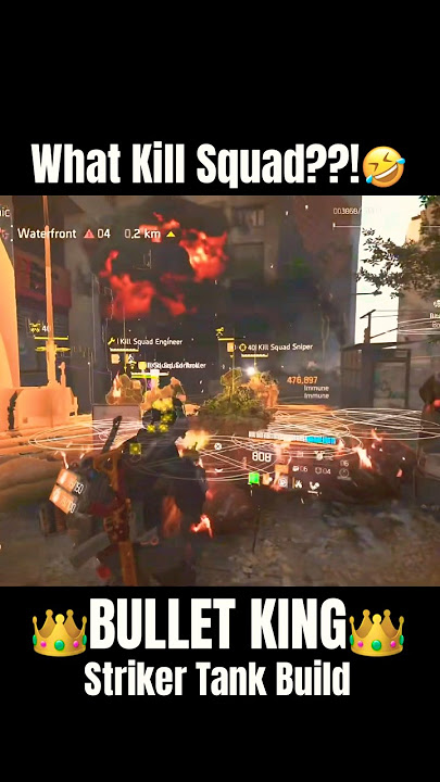 Download lagu What Kill Squad??!🤣| RETALIATION HEROIC | BULLET KING Striker Tank Build - The Division 2 #shorts