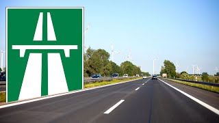 По автобанам Німеччини на автомобілі - POV - відчуй себе за кермом! видео