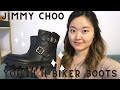 Jimmy Choo Youth II Biker Boots Unboxing! #inmychoos #jimmychoo