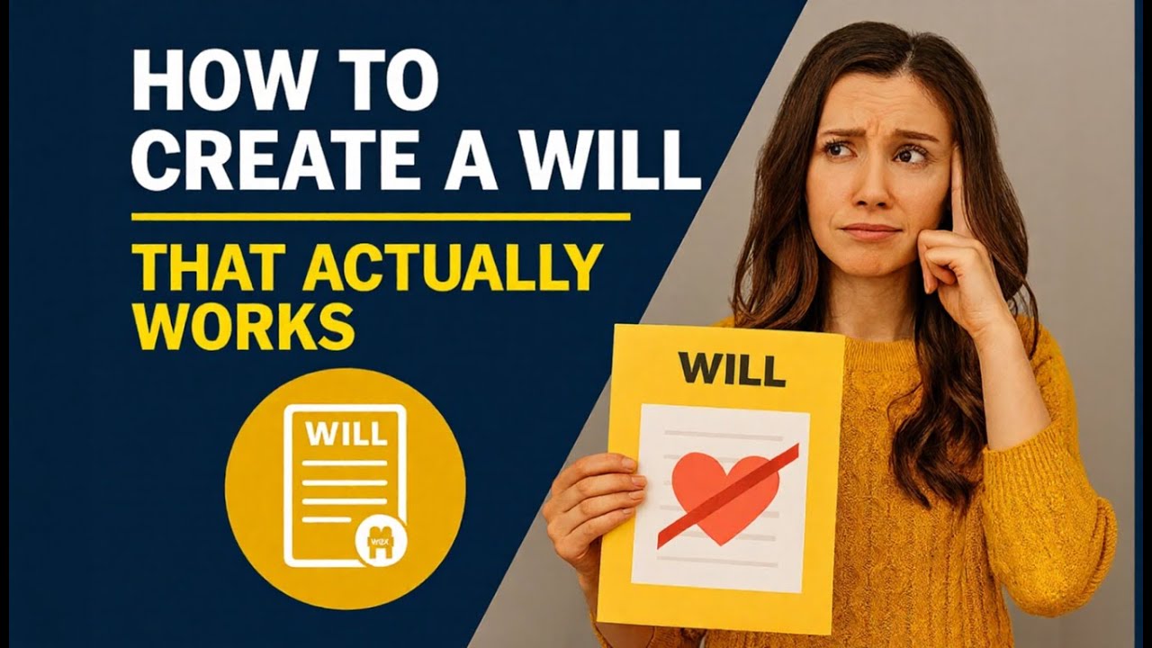 How to Create a Will That Actually Works - YouTube