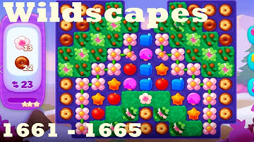 Wildscapes Level 1661 - 1665 HD Walkthrough | 3 - match game | gameplay | android | ios | pc | app