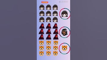 Odd one out emoji challenge😁 #shorts #quiz #puzzle