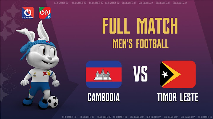 Full Match | Cambodia - Timor Leste | Men's football - SEA Games 32
