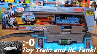 Thomas & Friends Search And Rescue Thomas Trackmaster Train Unboxing Rc Tank