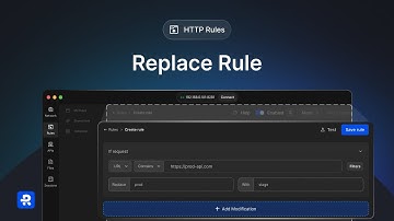 Replace String Rule - Requestly