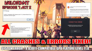 How to STOP Valorant Episode 7 Act 2 Crashing | Valorant System Error | Valorant Connection Error