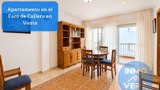 Apartamento luminoso con terraza y vistas al mar en la zona del Faro de Cullera.