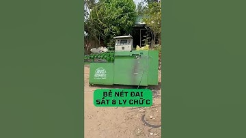 Bẻ đai chữ C tíc tắc trong 2s #mayxaydungtudongsieuviet #machine #maybedai #shorts #maycongtrinh