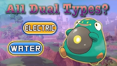 What If All Pokémon Were Dual Typed? (Paldea)