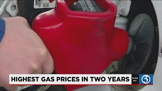VIDEO: Gas prices rise in Connecticut