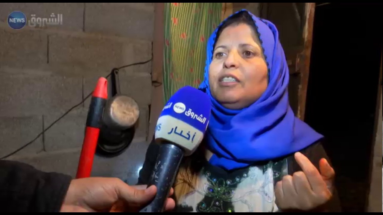 العاصمة حي الصخرة الكبري بعين البنيان يغرق في الوحل إثر التقلبات الجوية