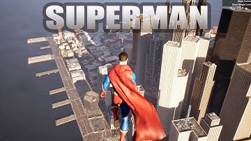 The Realistic Superman Game (Unreal Engine 5 Matrix Demo)