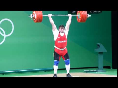 Irakli Turmanidze Georgia 241 kg,Rio