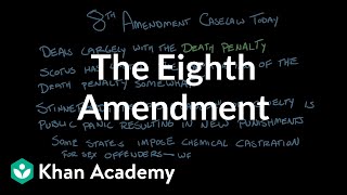 The Eighth Amendment | The National Constitution Center | US government and civics | Khan Academy