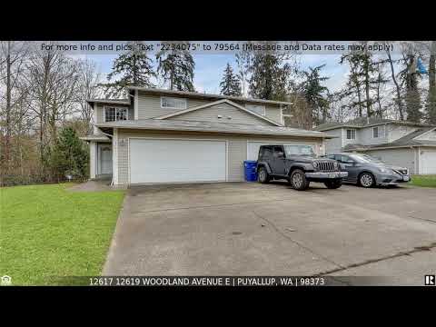 12617 12619 Woodland Avenue E, Puyallup, WA home video tour