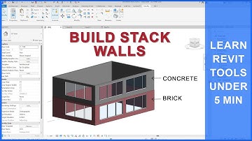 Revit Stack Wall Tutorial | Quick 5-Minute Guide