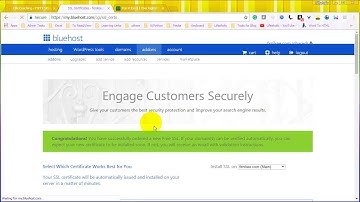 #51- Installing a free SSL certificate on your WordPress blog from Bluehost server