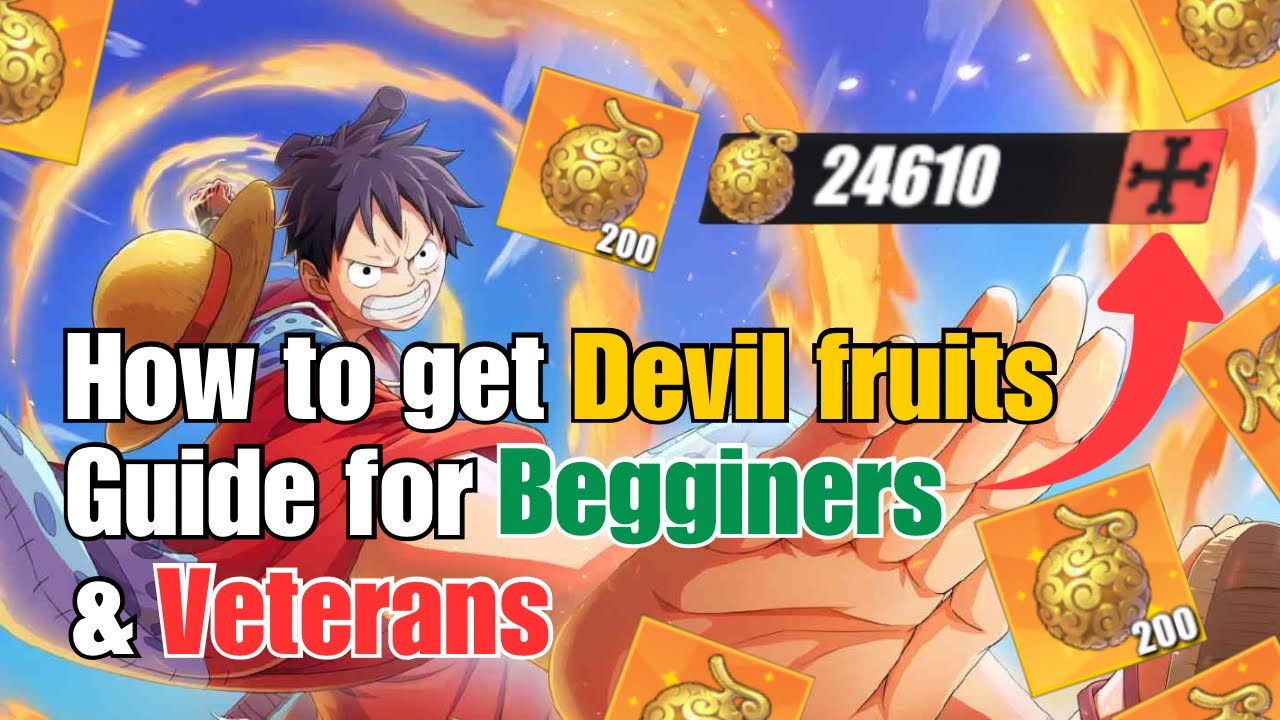 How to get Devil Fruits Guide for Beginners & veterans | One Piece Fighting Path