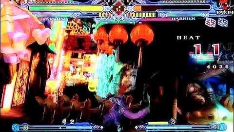 BBCS2: Hazama command grab exhibition